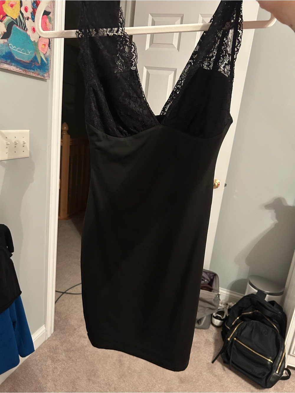 Princess Polly Black Mini Dress